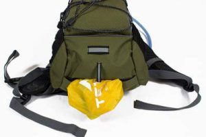 Integrated rain cover in a separate bottom pocket Mybagszone