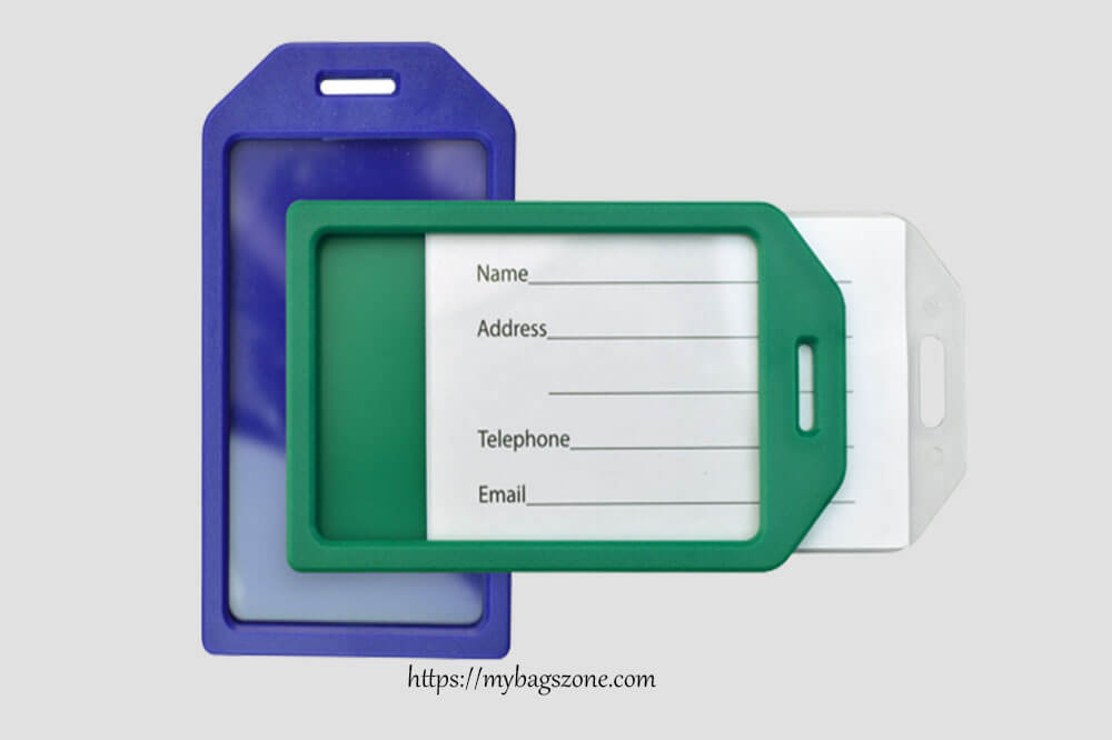 Plastic Luggage Tags