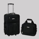 Rockland Fashion Softside Upright Luggage Set – A Durable and Stylish Travel Companion